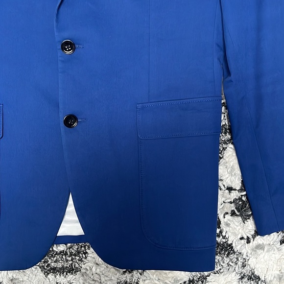 Express Blue Blazer Fitted - Picture 3 of 7